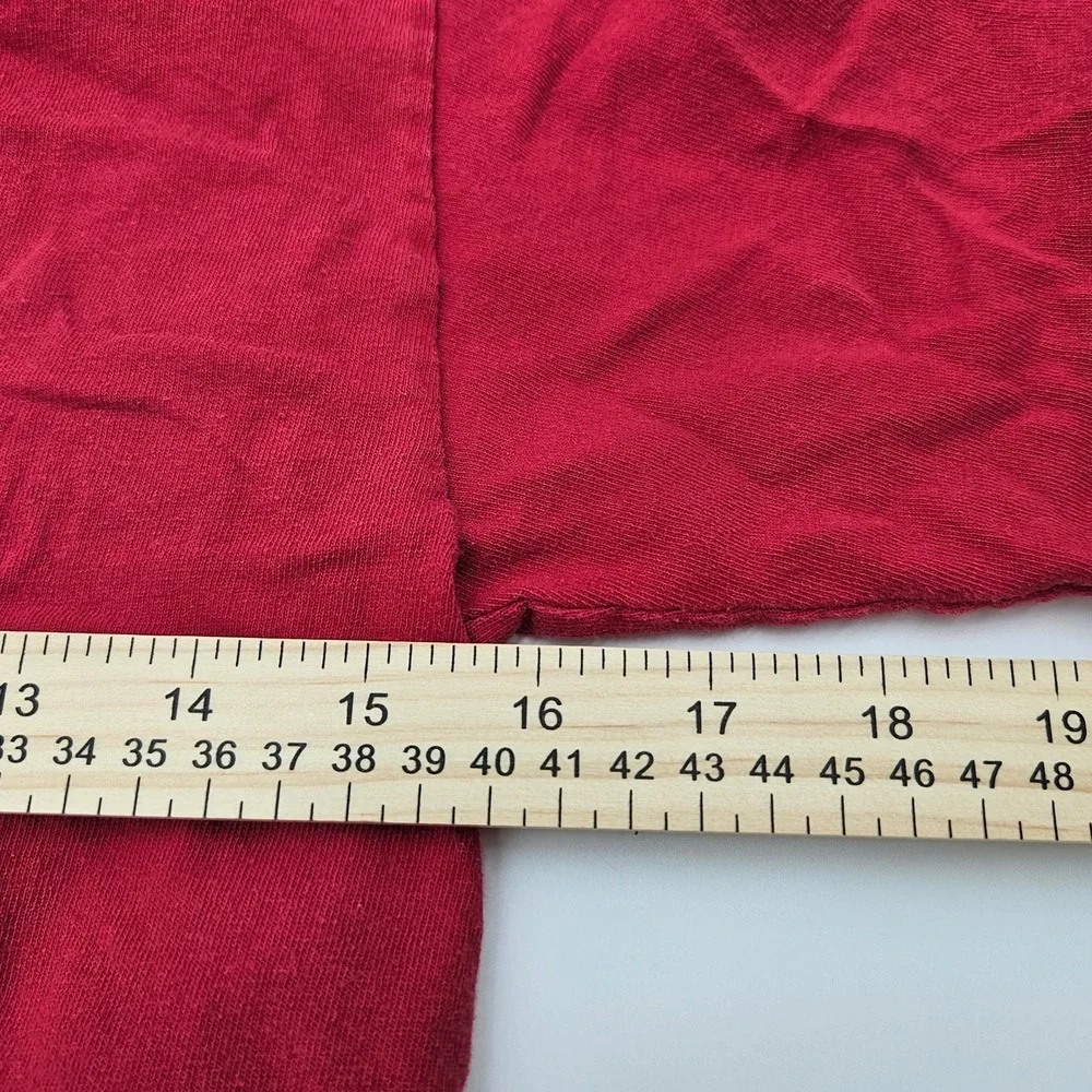 Disney Pixar Finding Dory Just Keep Swimming Graphic T Shirt Red‎ Size S - Picture 5 of 6